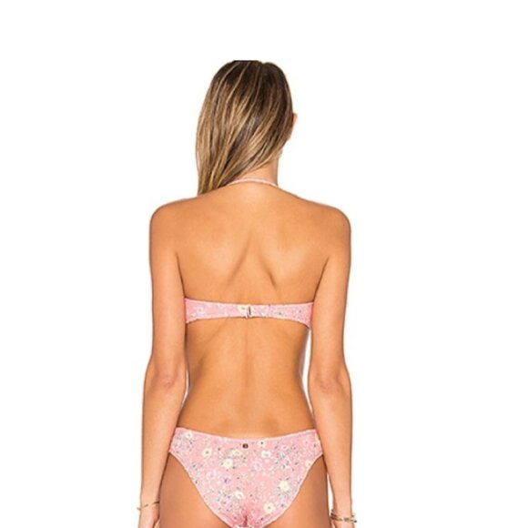 ale by Alessandra, Hi Leg, One Piece Swimsuit, Medium, Mulit Pink Floral, NWT - Picture 3 of 7